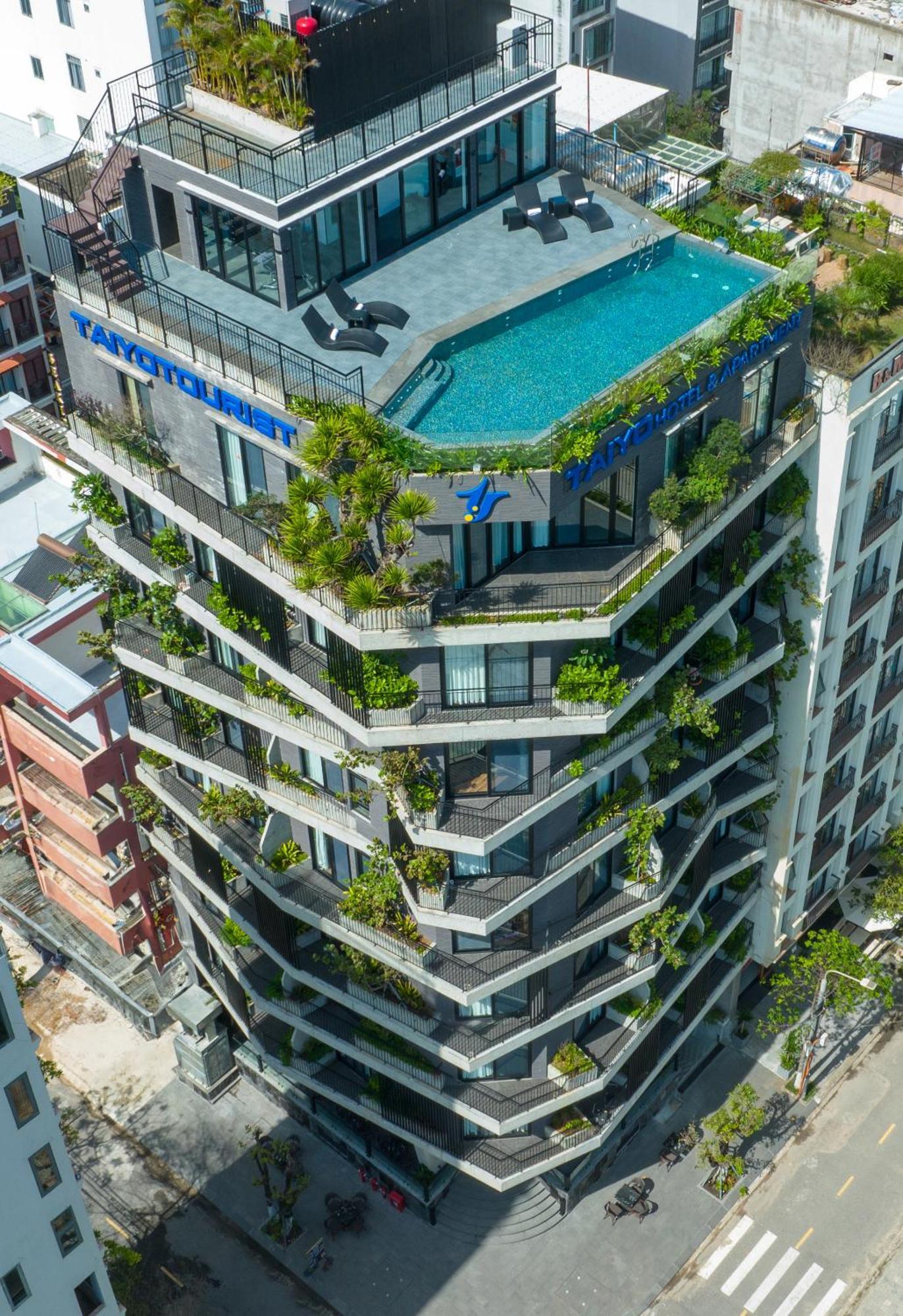 Taiyo Hotel & Apartment Da Nang Exterior foto