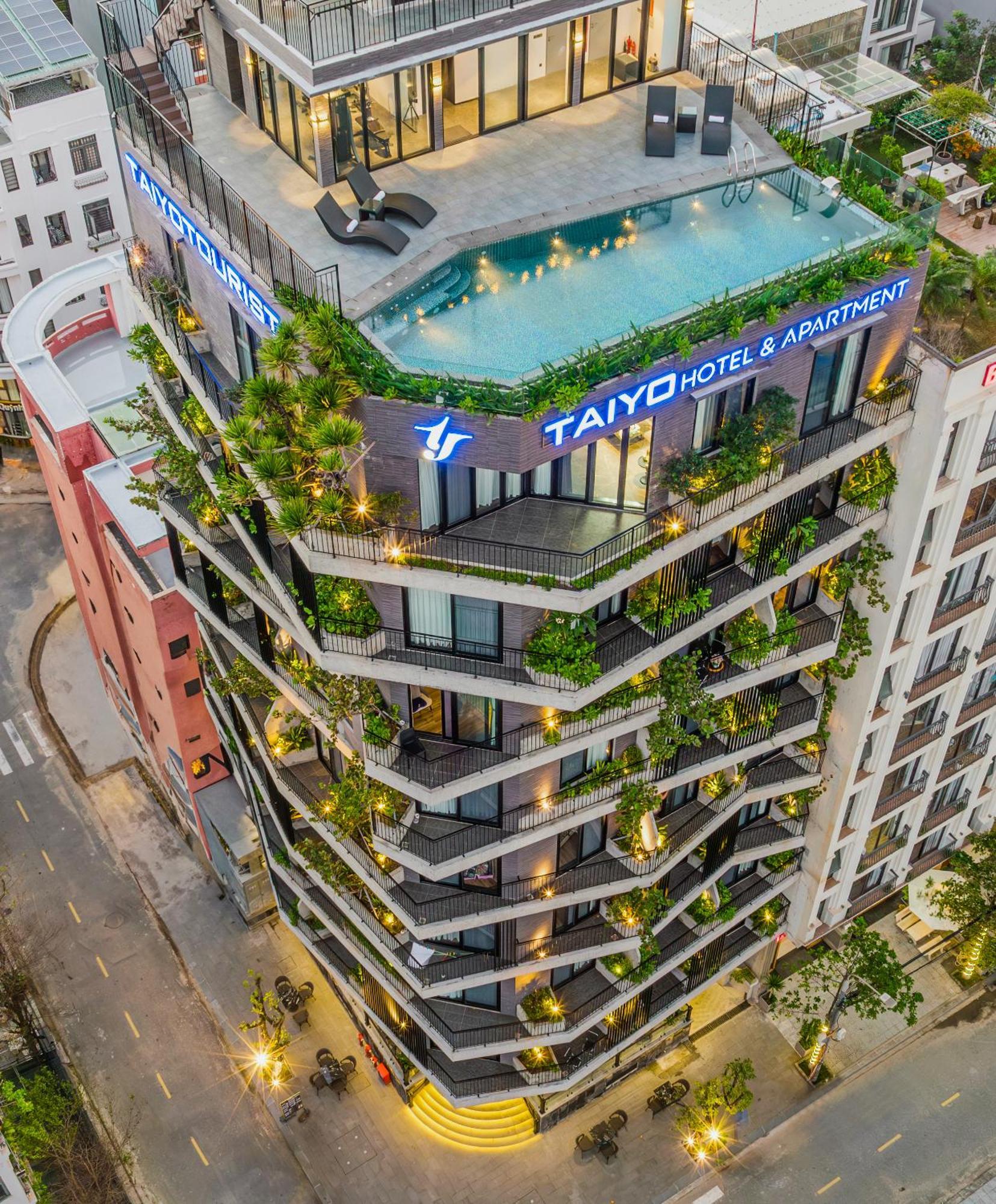 Taiyo Hotel & Apartment Da Nang Exterior foto